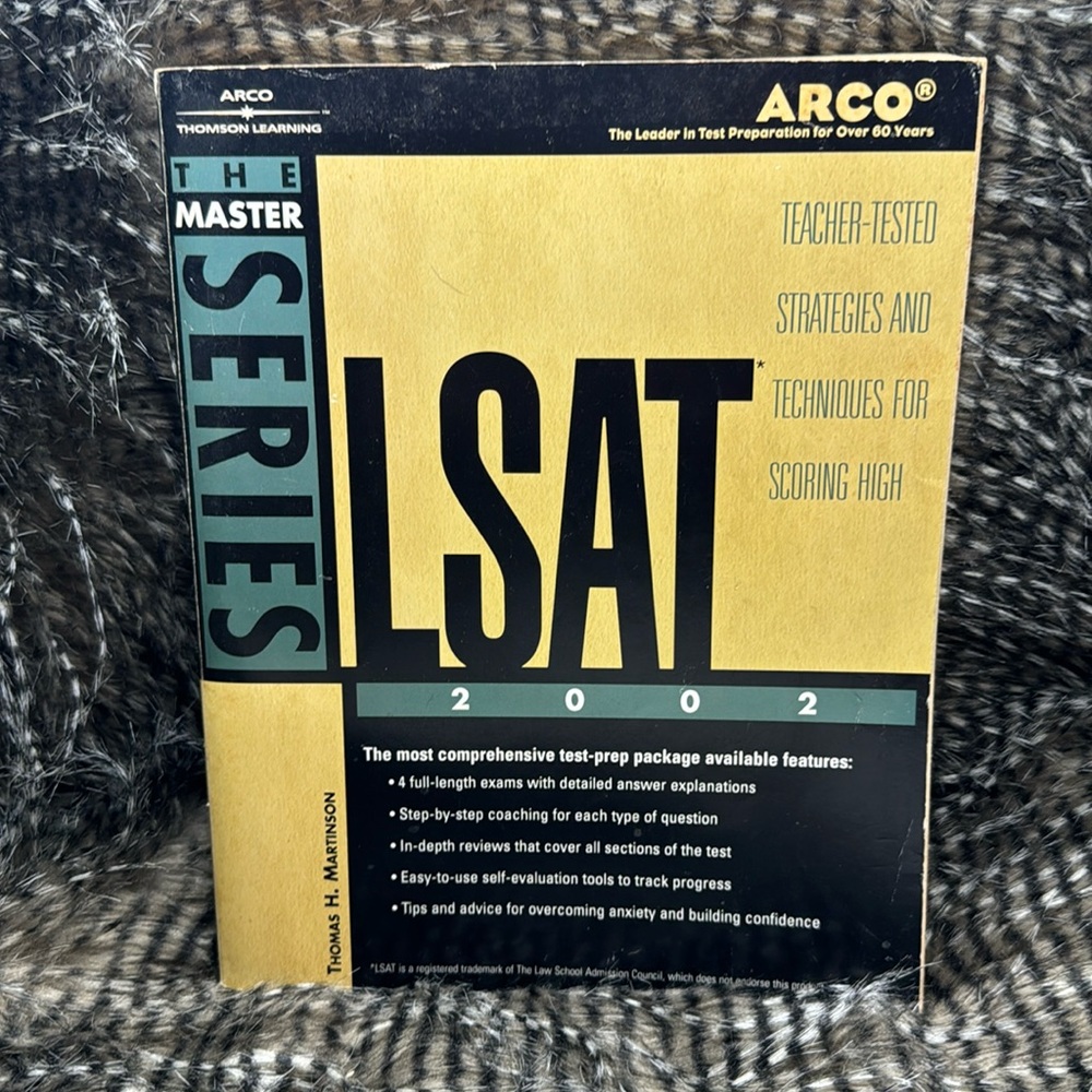 LSAT 2002 teacher tested strategies and techniques for scoring high
